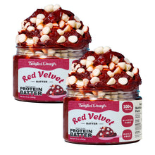 Load image into Gallery viewer, 2 Pack-Red Velvet Protein Cookie Dough - Twisted Dough
