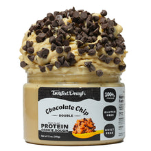Load image into Gallery viewer, Double Chocolate Chip Protein Cookie Dough - Twisted Dough