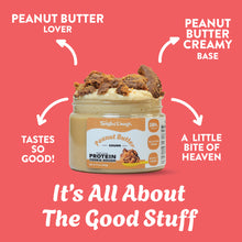 Load image into Gallery viewer, 2 Pack-Peanut Butter Chunk Protein Cookie Dough - Twisted Dough