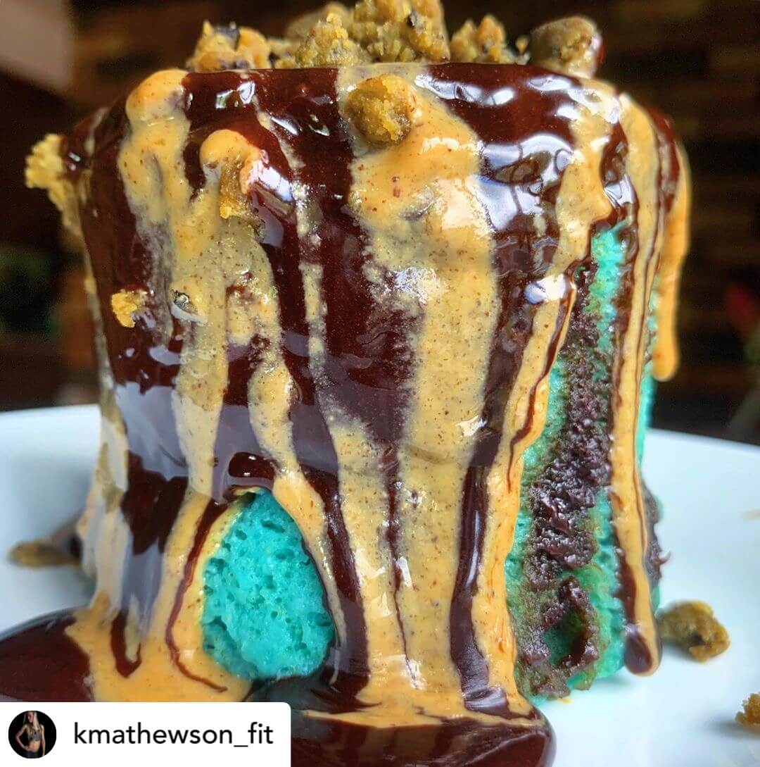 Cookie Monster Mug Cake