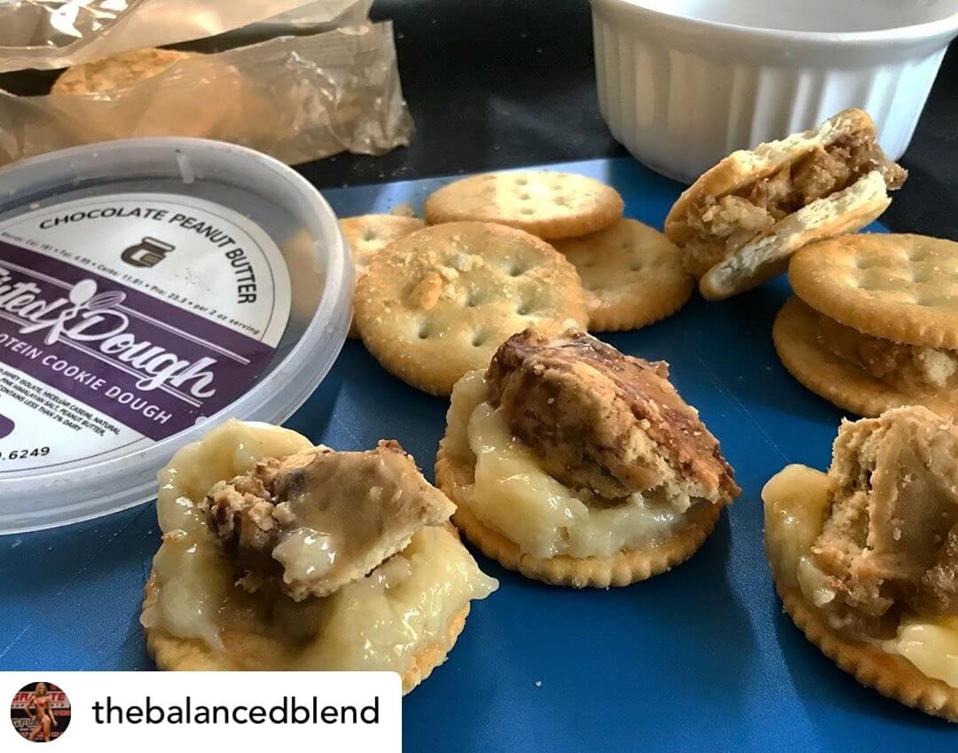 PB&J Dough Ritz Cracker Bites
