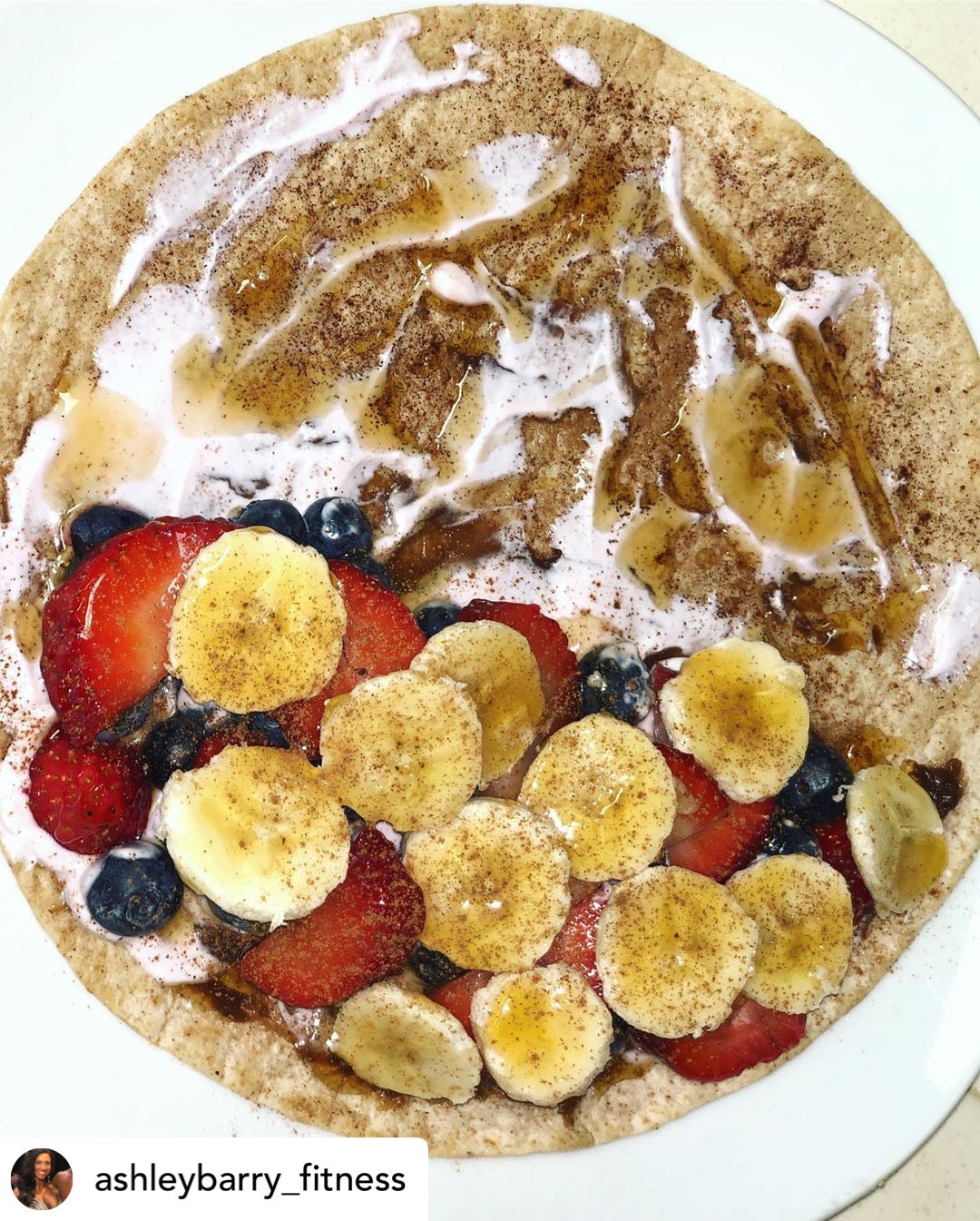 Hazelnut Swirl Breakfast Crepe