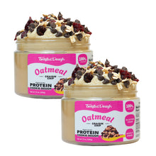 Load image into Gallery viewer, 2 Pack-Oatmeal Craisin Chip Protein Cookie Dough - Twisted Dough