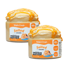 Load image into Gallery viewer, 2 Pack-Salted Caramel Protein Cookie Dough - Twisted Dough
