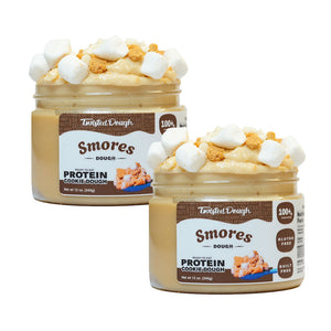 2 Pack - Smores Protein Cookie Dough - Twisted Dough