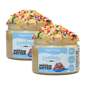 2 Pack-Confetti Cake Protein Cookie Dough