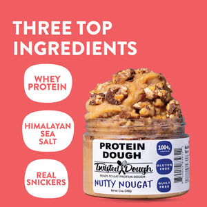 Nutty Nougat Bar Protein Dough