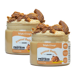 2 Pack-Peanut Butter Chunk Protein Cookie Dough