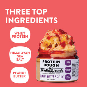 Peanut Butter & Jelly Protein Dough