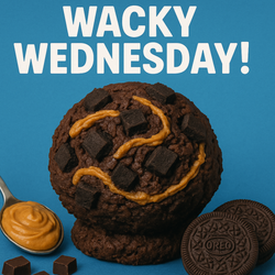 WACKY WEDNESDAY (Peanut Butter Chocolate Oreo)- NO LABEL- LIMITED DAY EDITION