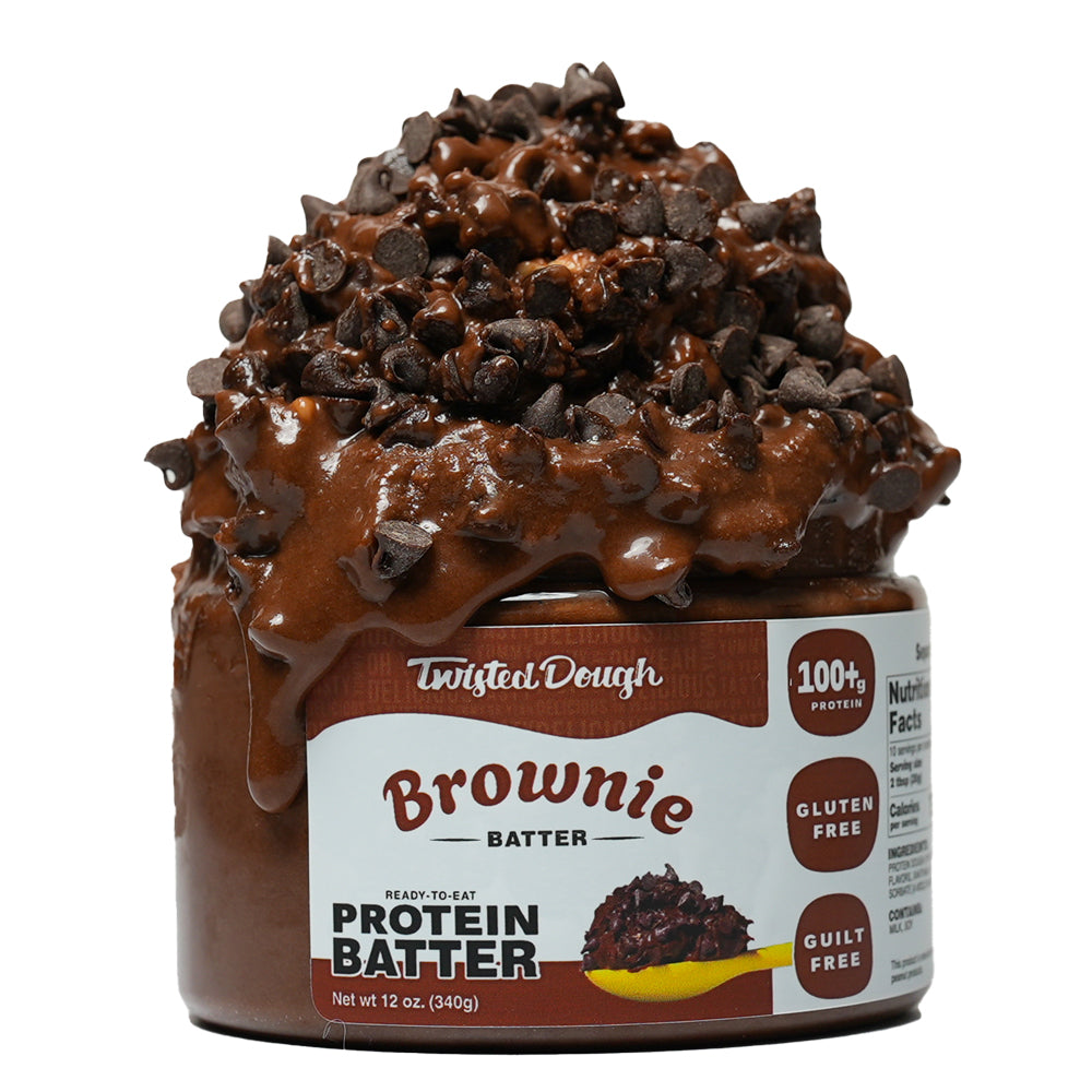 Brownie Protein Batter - Twisted Dough