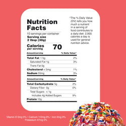 2 Pack-Confetti Cake Protein Cookie Dough - Twisted Dough