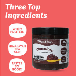 Protein Chocolate Pudding - Twisted Dough