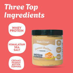Protein Peanut Butter Pudding - Twisted Dough