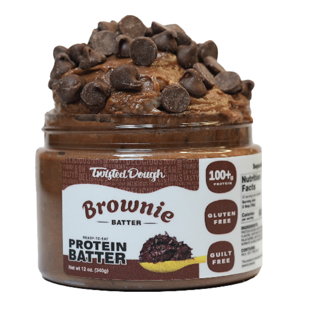 Brownie Protein Batter - Twisted Dough