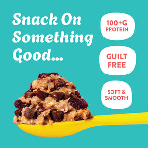 2 Pack-Oatmeal Craisin Chip Protein Cookie Dough - Twisted Dough
