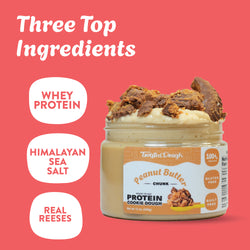 2 Pack-Peanut Butter Chunk Protein Cookie Dough - Twisted Dough