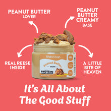 Load image into Gallery viewer, Peanut Butter Chunk Protein Cookie Dough - Twisted Dough