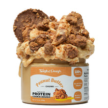 Load image into Gallery viewer, Peanut Butter Chunk Protein Cookie Dough - Twisted Dough