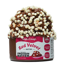 Load image into Gallery viewer, Red Velvet Protein Batter - Twisted Dough