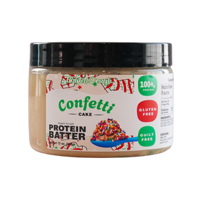 Confetti Cake Protein Batter